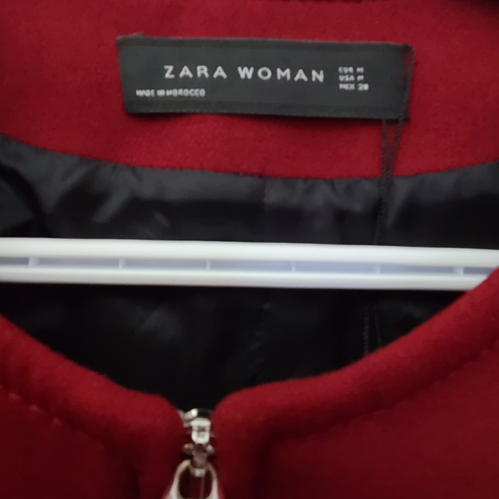 Red Zara Woman Blazer/Jacket - Picture 5 of 9